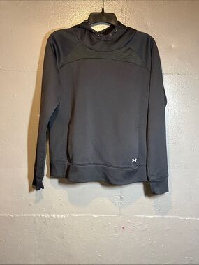 Under Armour Black Hooded Pullover Sweatshirt